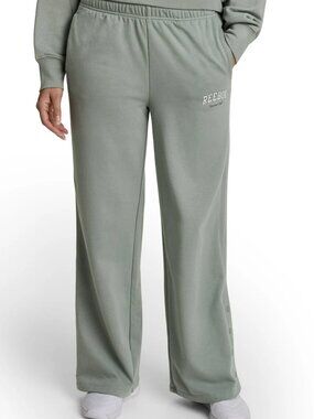Reebok All Seasons Wide Leg Snap Pant, Sizes XS, Green